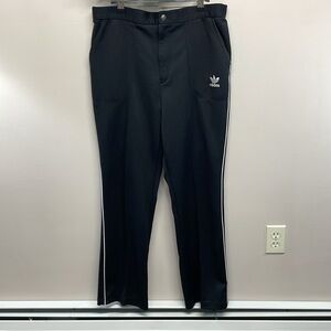 Vintage 70’s Adidas Athletic Track Sweat Pants Center Seam Flat Front M